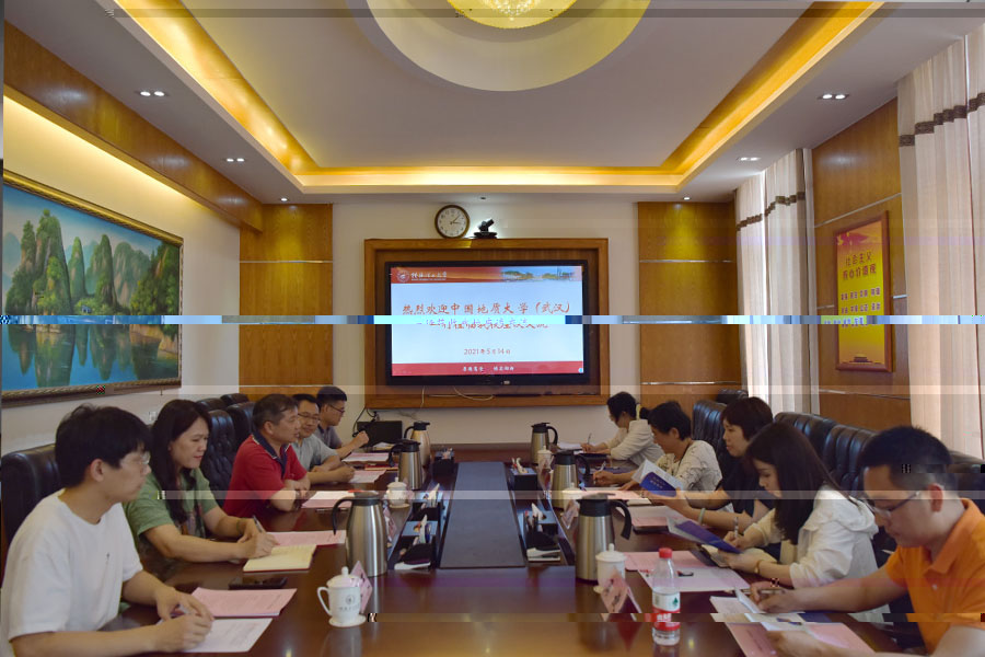 中國地質大學（武漢）一行來我校開展珠寶教育調研